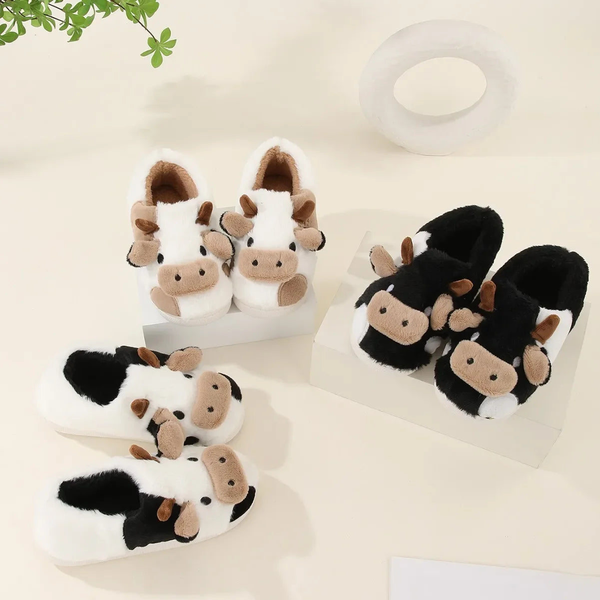 Chaussons Douillets en Peluche pour Couples™