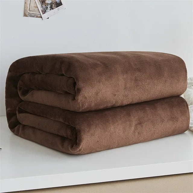 Couverture Douillette en Fausse Fourrure™