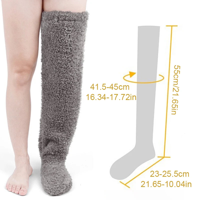 Chaussettes Fluffy Hautes Hiver™