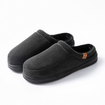 Chaussons en Velours Côtelé Luxe™