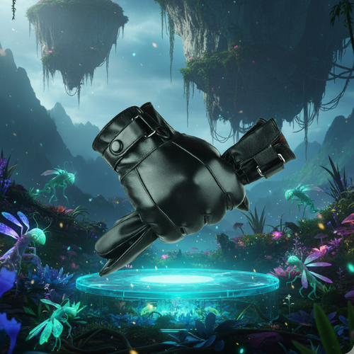 Gants d'Hiver en Cuir Véritable™